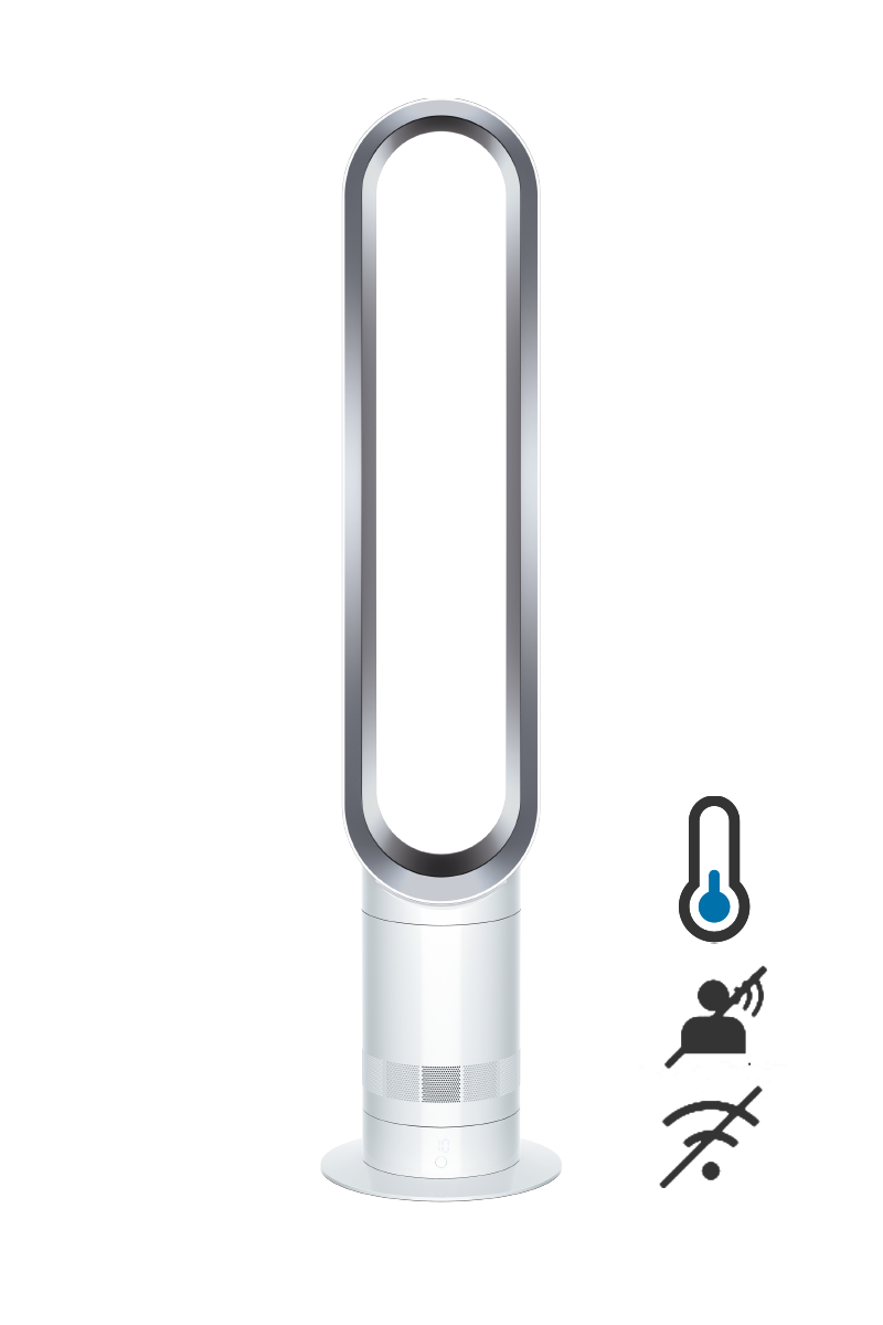 Dyson Cool AM07 blanc et argent